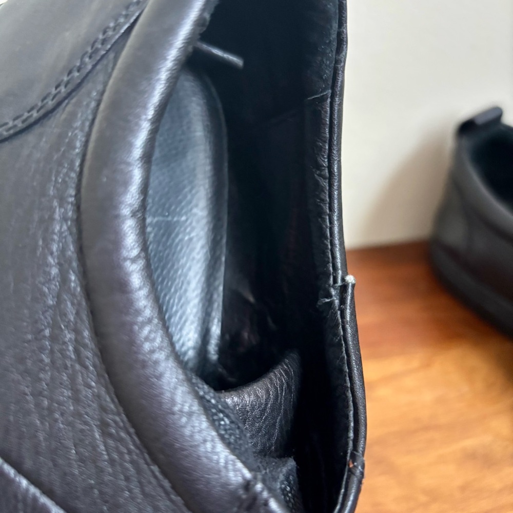 Black Leather Handmade Sneakers - Picture 11 of 11